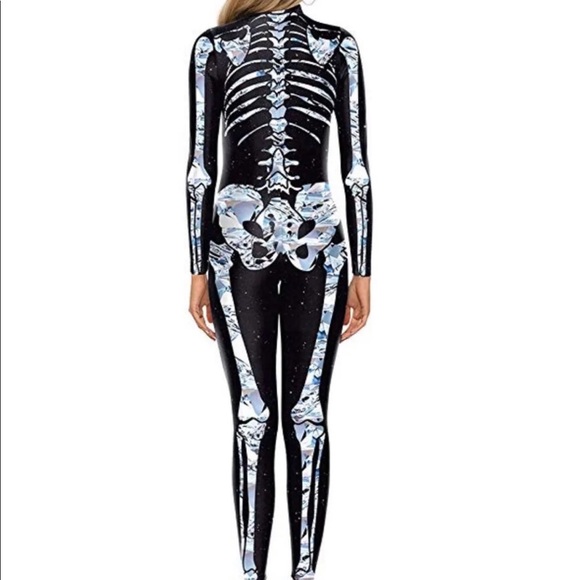 NWOT Halloween Skelton cosplay costume - Picture 2 of 4